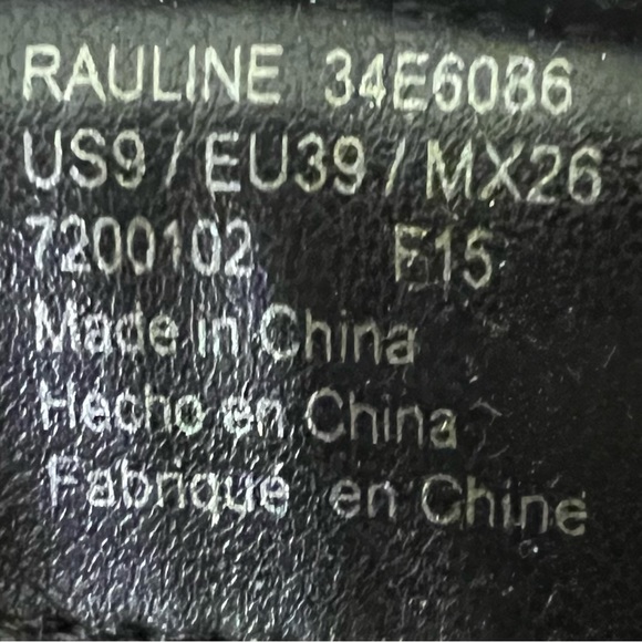 Calvin Klein quilted leather zip up boots - Picture 6 of 7